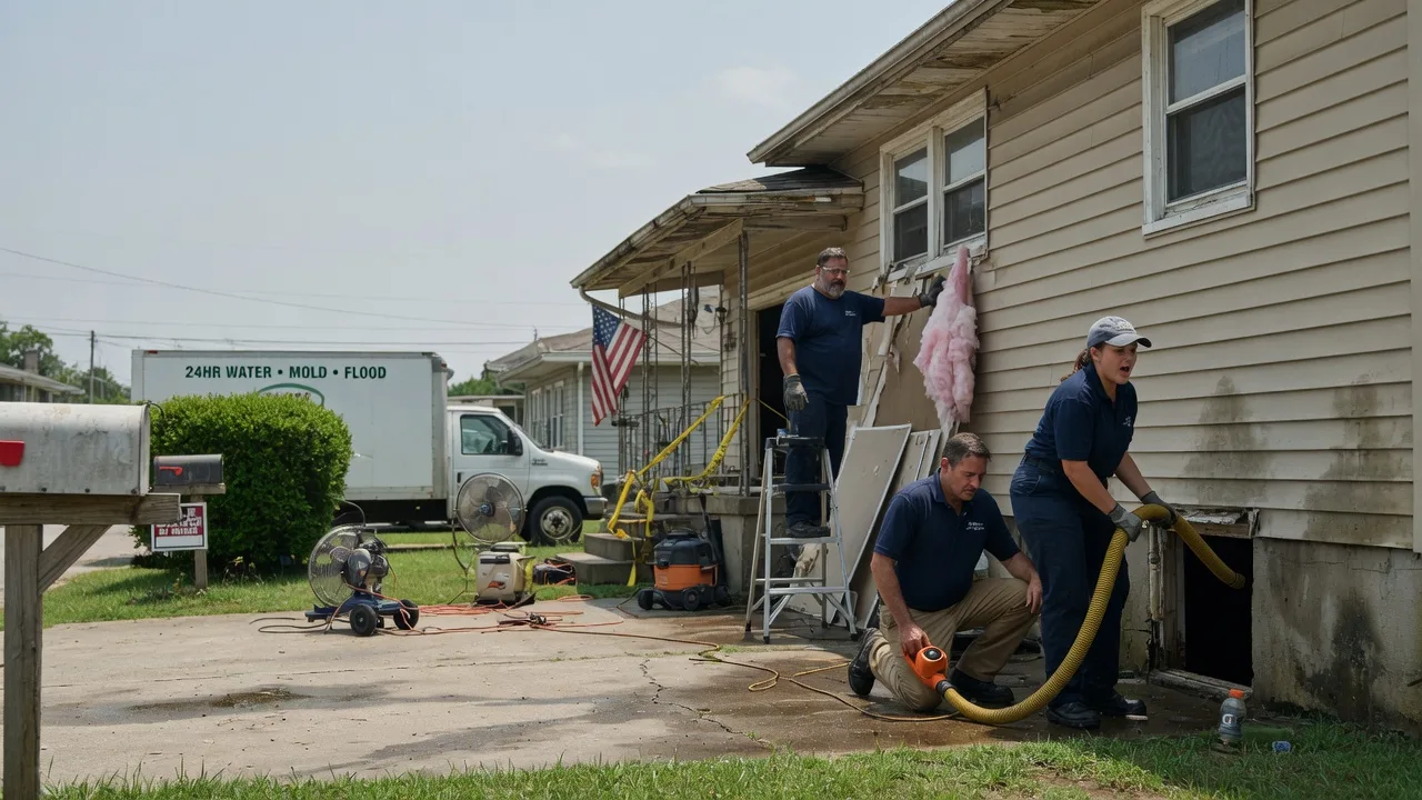 Water Damage Repair in De Witt, IA near me